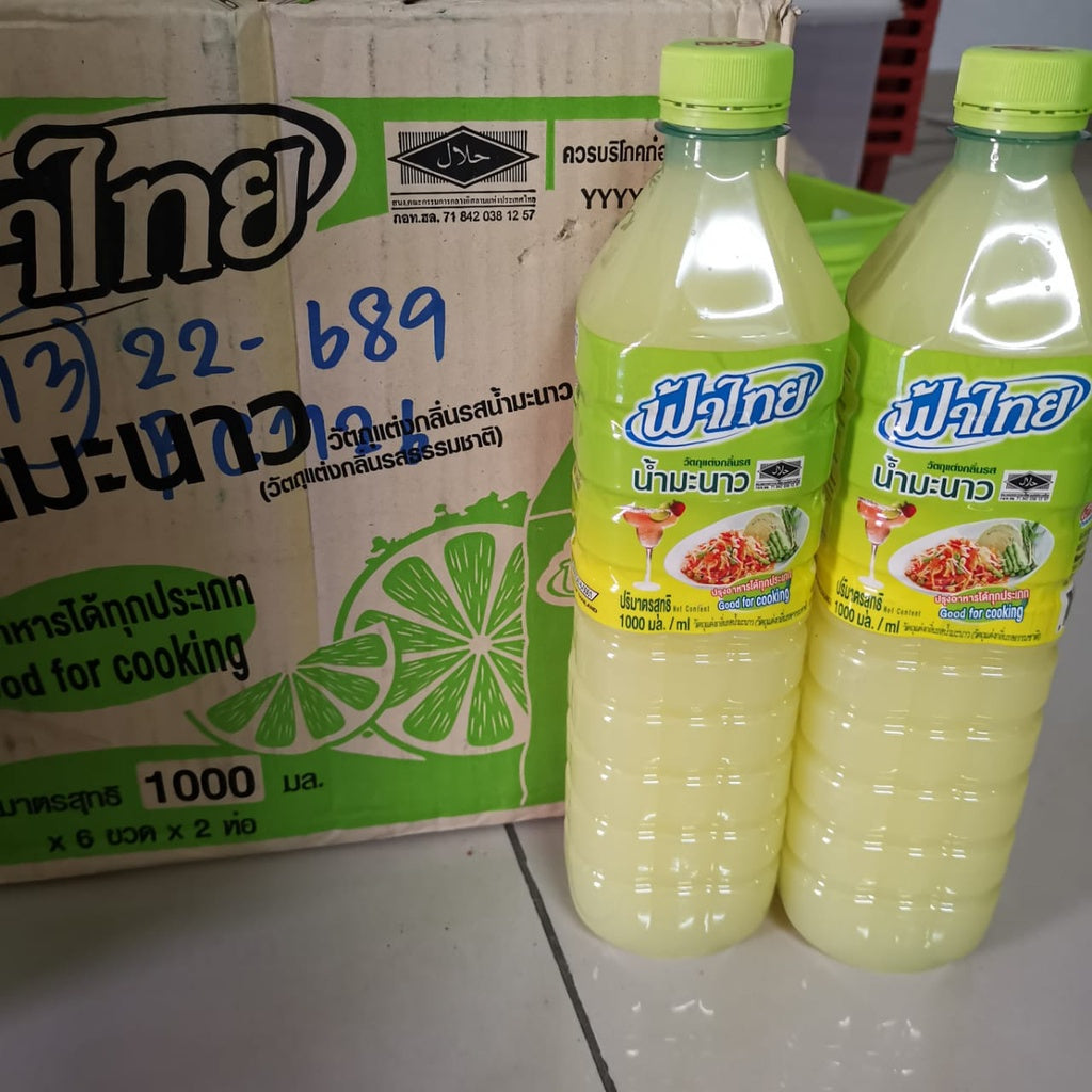 1000ml Fa Thai Lime Juice 45% 泰国发泰酸柑汁 น้ำมะนาวฟ้าไทย