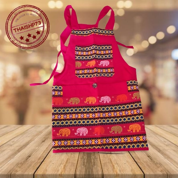 Apron Poket Lima 多口袋围裙 ผ้ากันเปื้อน