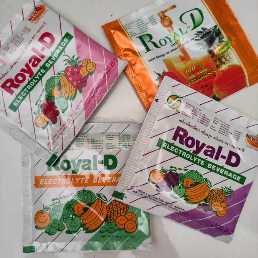 Royal-D Electrolyte Beverage 25g Fruit Flavour
