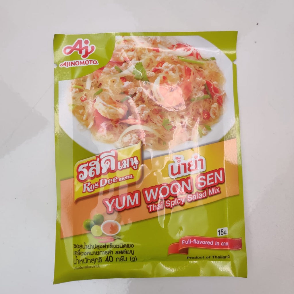 Rosdee Menu Kaprao Gapao Rosdee Green Curry Ajinomoto