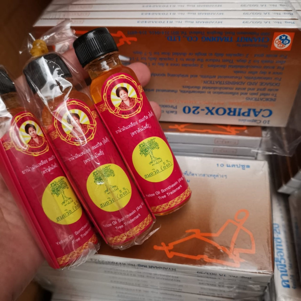 Thailand Angki Yellow Oil Somthawin
