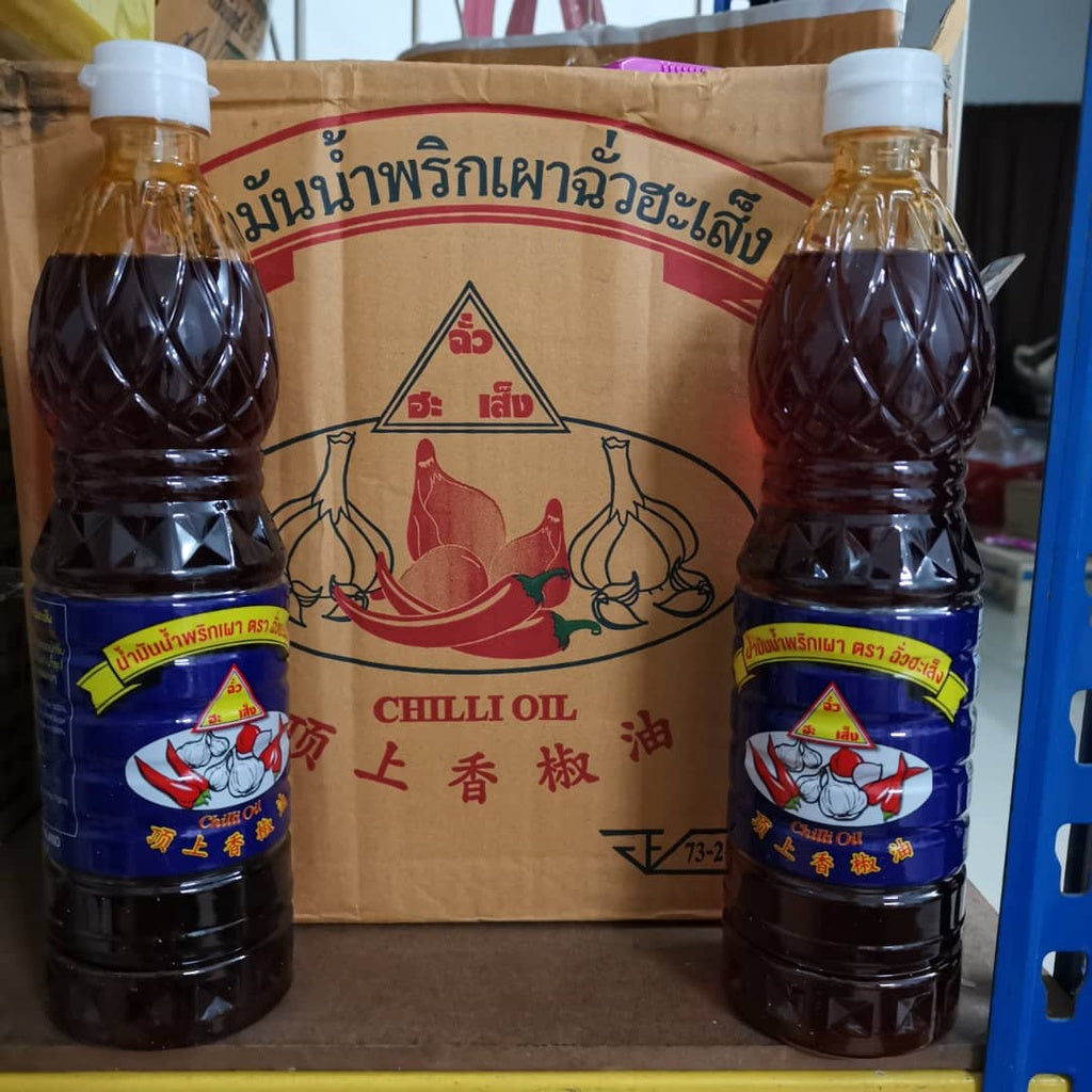 720ml Chua Hah Seng Tom Yam Chili Oil 泰国蔡合盛辣椒油 顶上香椒油