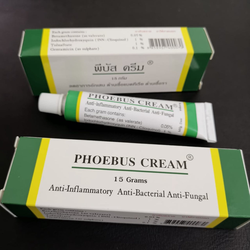 Thailand Phoebus cream 15g พีบัสครีม