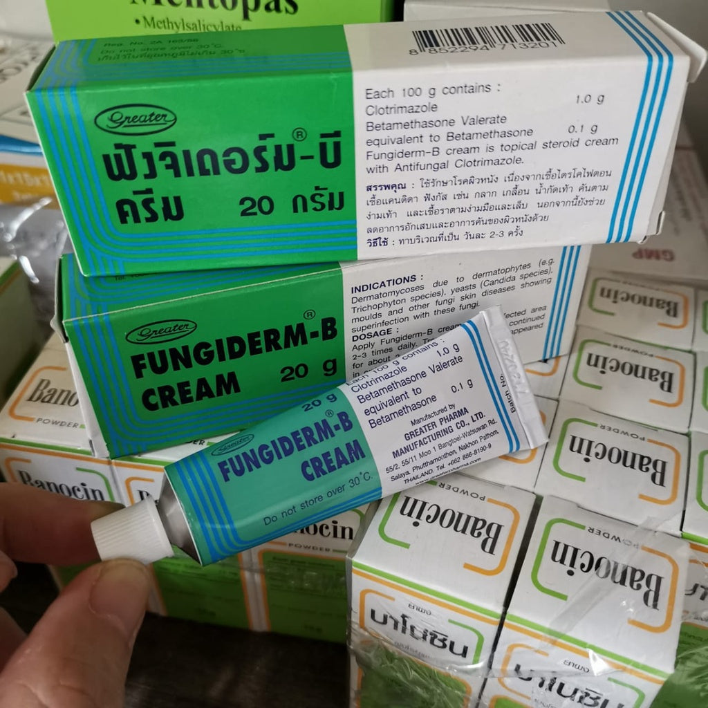 Thailand Fungiderm b 20g Fungiderm Cream