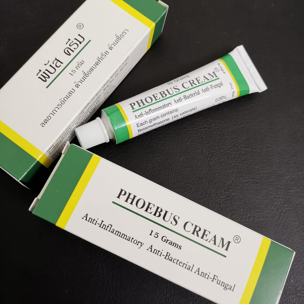 Thailand Phoebus cream 15g พีบัสครีม