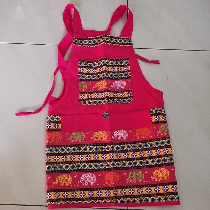 Apron Poket Lima 多口袋围裙 ผ้ากันเปื้อน