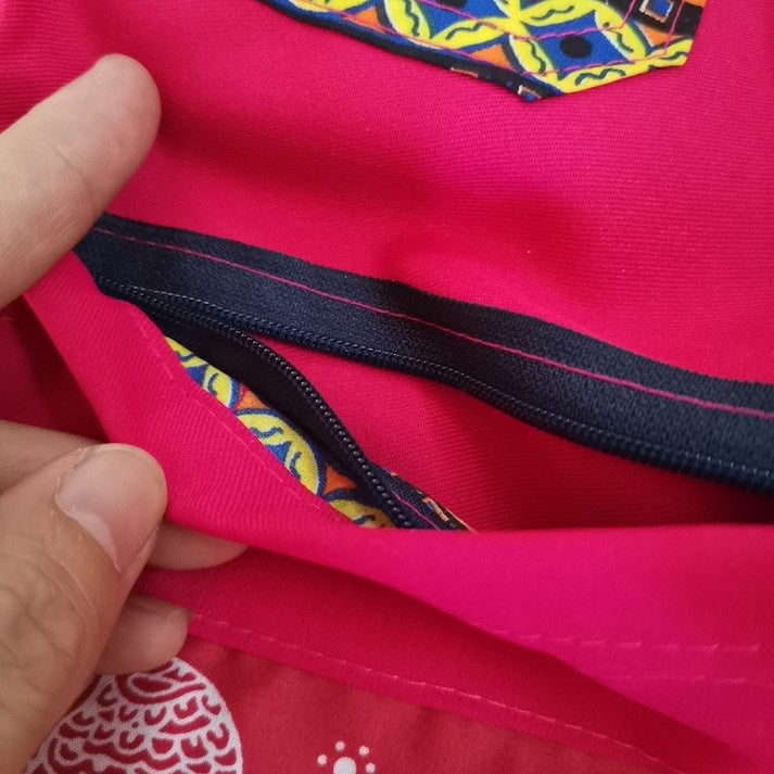 Apron Poket Lima 多口袋围裙 ผ้ากันเปื้อน