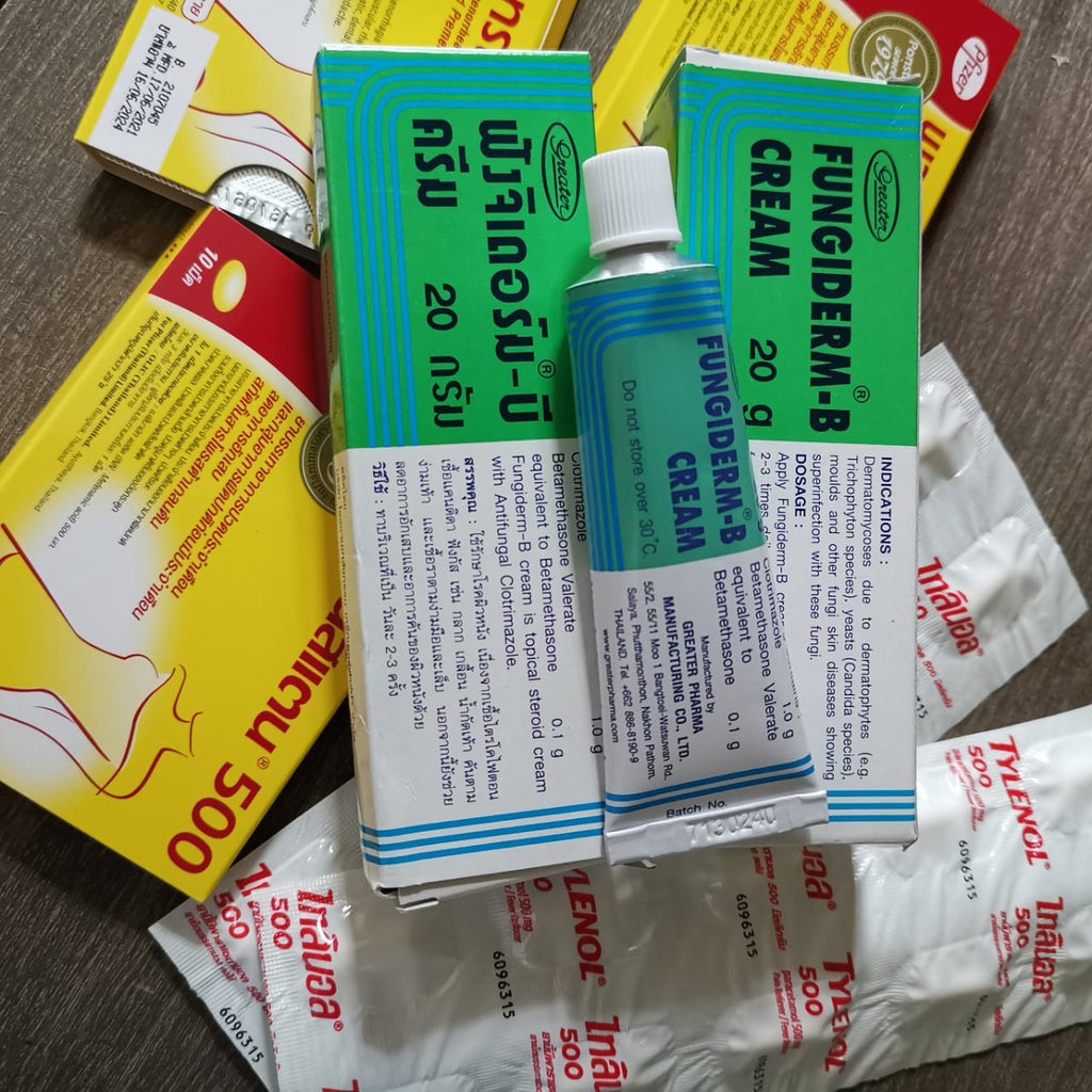 Thailand Fungiderm b 20g Fungiderm Cream