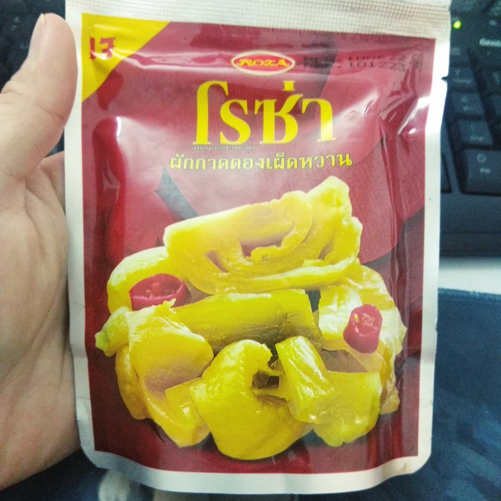 Roza Pickled Lettuce 泰国露莎士香菜心腌菜