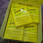 泰国甘桔喉咙糖片1box20tablets Thailand Gumgig Pean 泰国柑桔喉咙糖片 20片装 泰国甘桔喉糖片