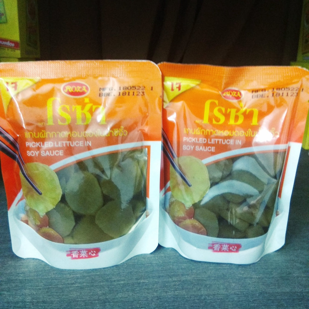 Roza Pickled Lettuce 泰国露莎士香菜心腌菜