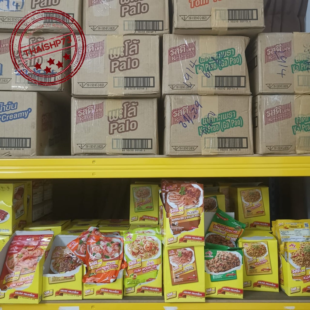 Rosdee Menu Kaprao Gapao Rosdee Green Curry Ajinomoto