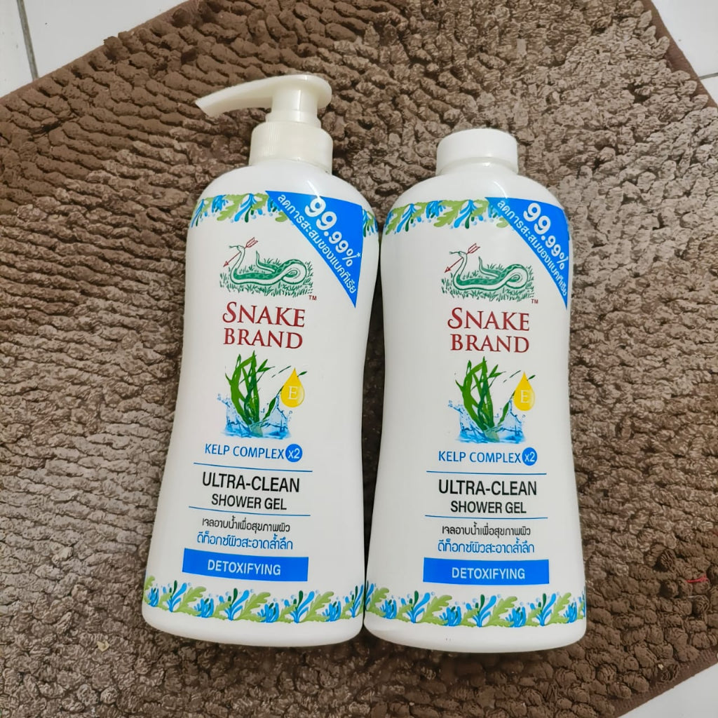 450ml x 2pcs Thailand Snake Brand Shower Gel 泰国蛇牌沐浴露