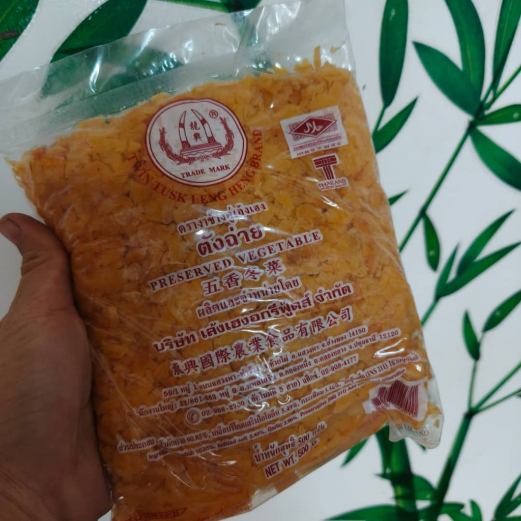 龙兴五香冬菜 500gram Thailand Preserved Vegetable