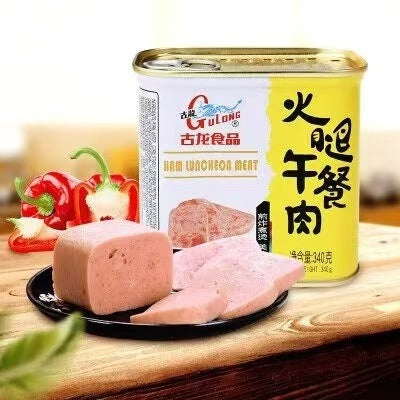 古龙产品系列 古龙食品 古龙红烧猪肉 香菇肉酱 五香肉丁 古龙红烧扣肉 香菇猪脚腿 古龙沙茶肉酱 Gulong Canned Foods