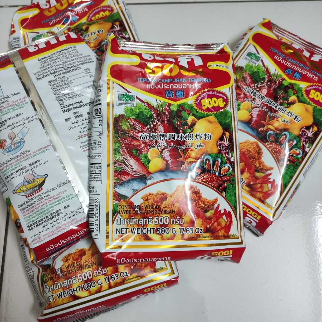 炸脆粉 Gogi Tempura Flour Thailand Ufm Crispy Flour Kruawangthip Seafood Batter Mix Flour