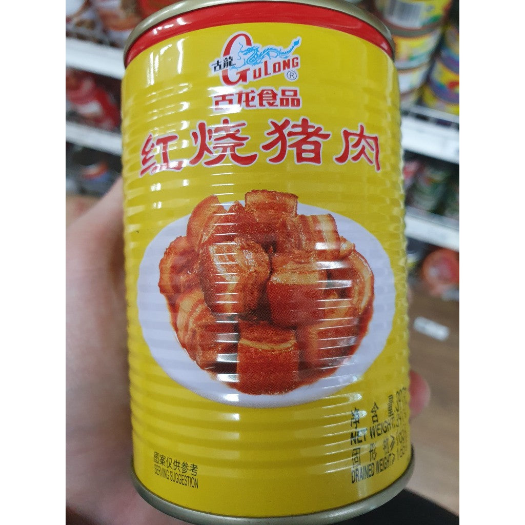 古龙产品系列 古龙食品 古龙红烧猪肉 香菇肉酱 五香肉丁 古龙红烧扣肉 香菇猪脚腿 古龙沙茶肉酱 Gulong Canned Foods