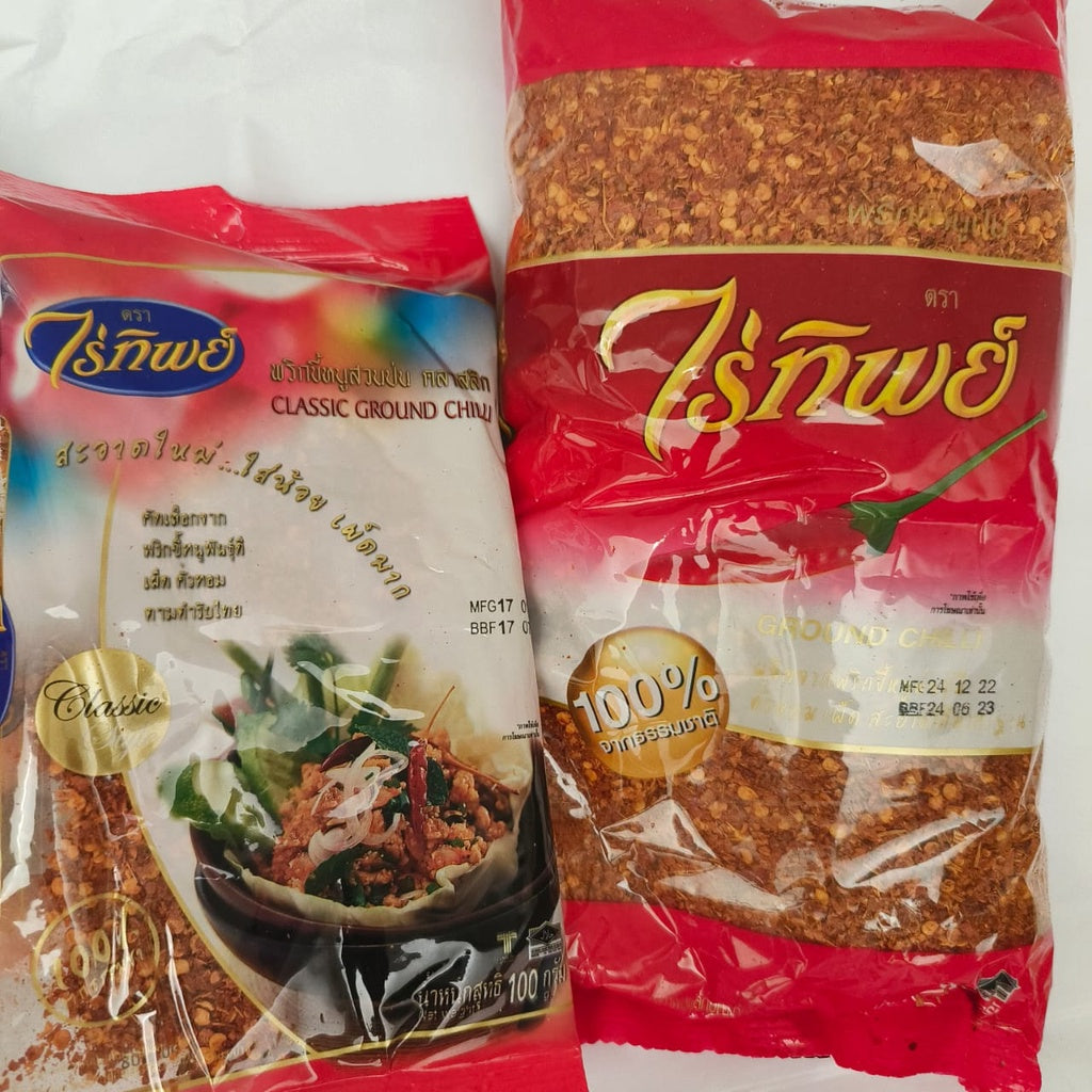 100gram Serbuk Cili Thailand Raitip Ground Chilli  Raithip Ground Chili Flakes Serbuk Cili Thailand