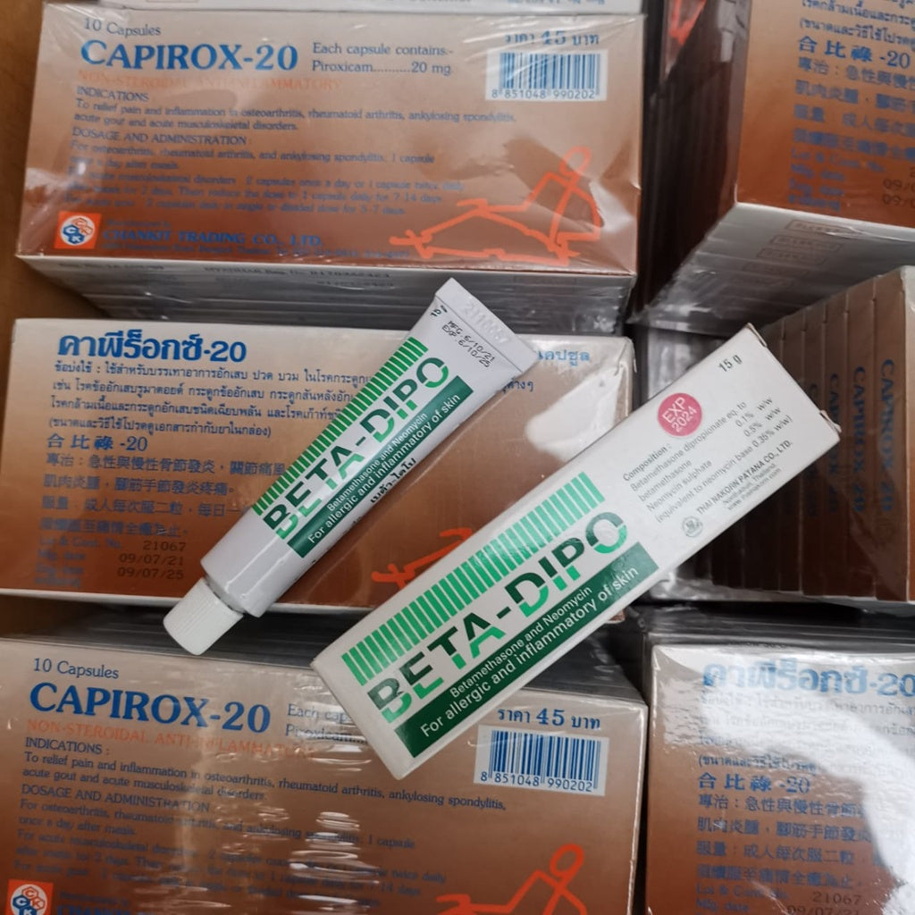 Thailand Beta-Dipo 15Gram Siam BETA DIPO CREAM