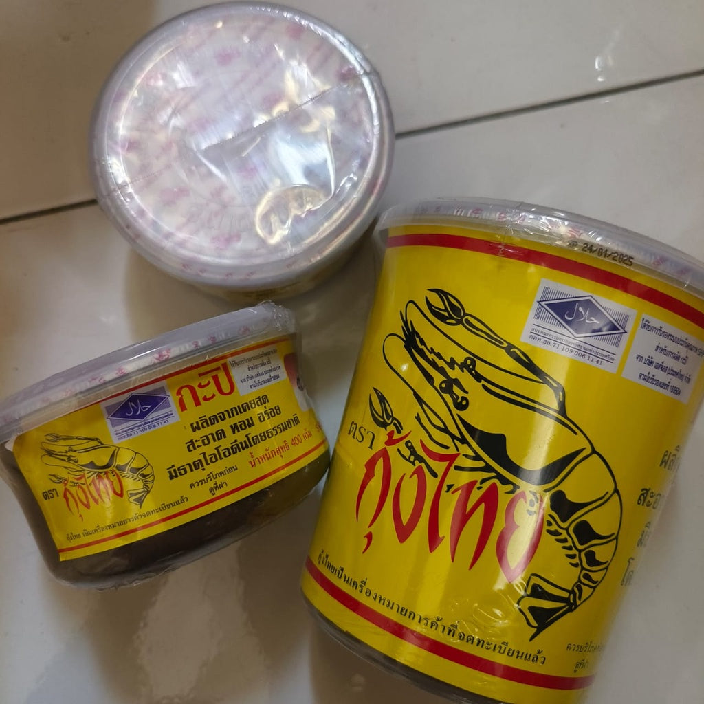 1KG 泰国峇拉煎 Thailand Shrimp Paste Belacan Kung Thai Kapi Nam Prik Kapi