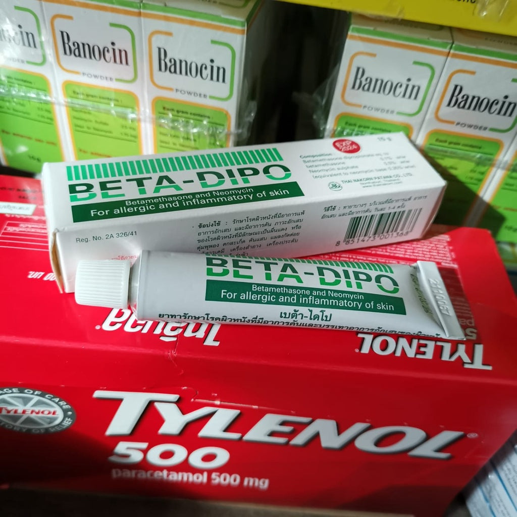 Thailand Beta-Dipo 15Gram Siam BETA DIPO CREAM