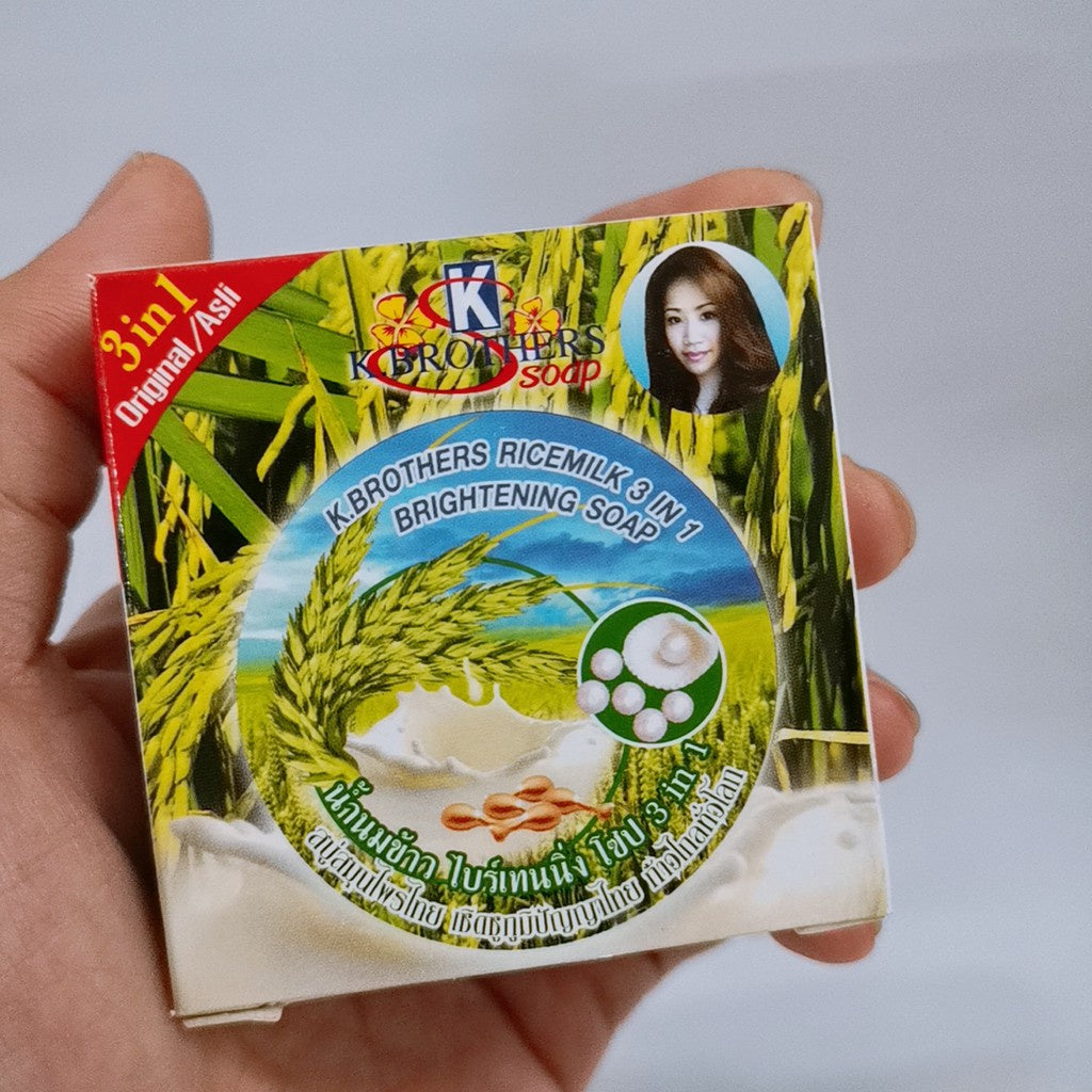 泰国白米肥皂 K Brothers & Jam Rice Milk