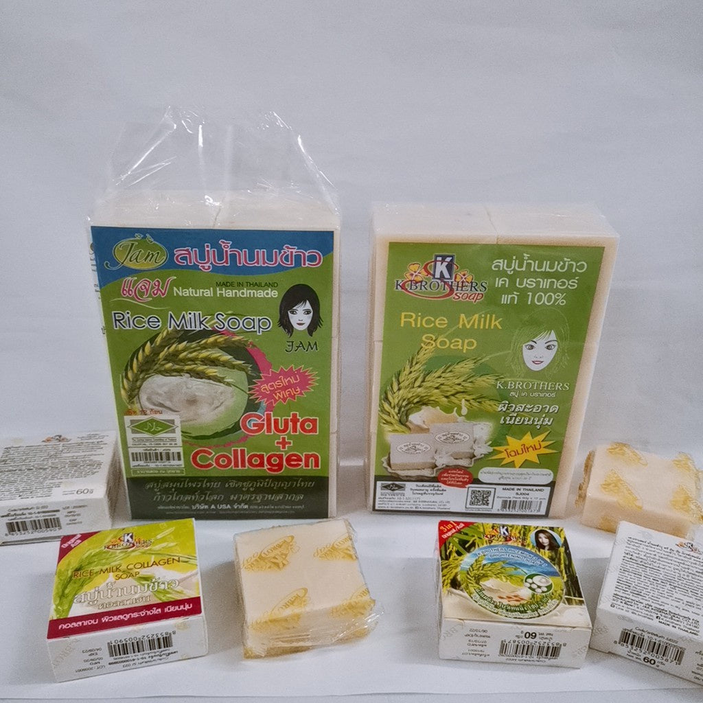 泰国白米肥皂 K Brothers & Jam Rice Milk