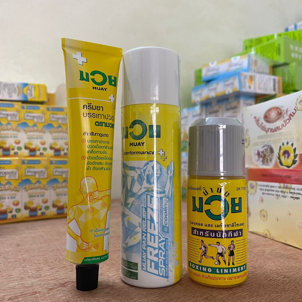 Muay Thai Namman Muay Ointment Oil Spray
