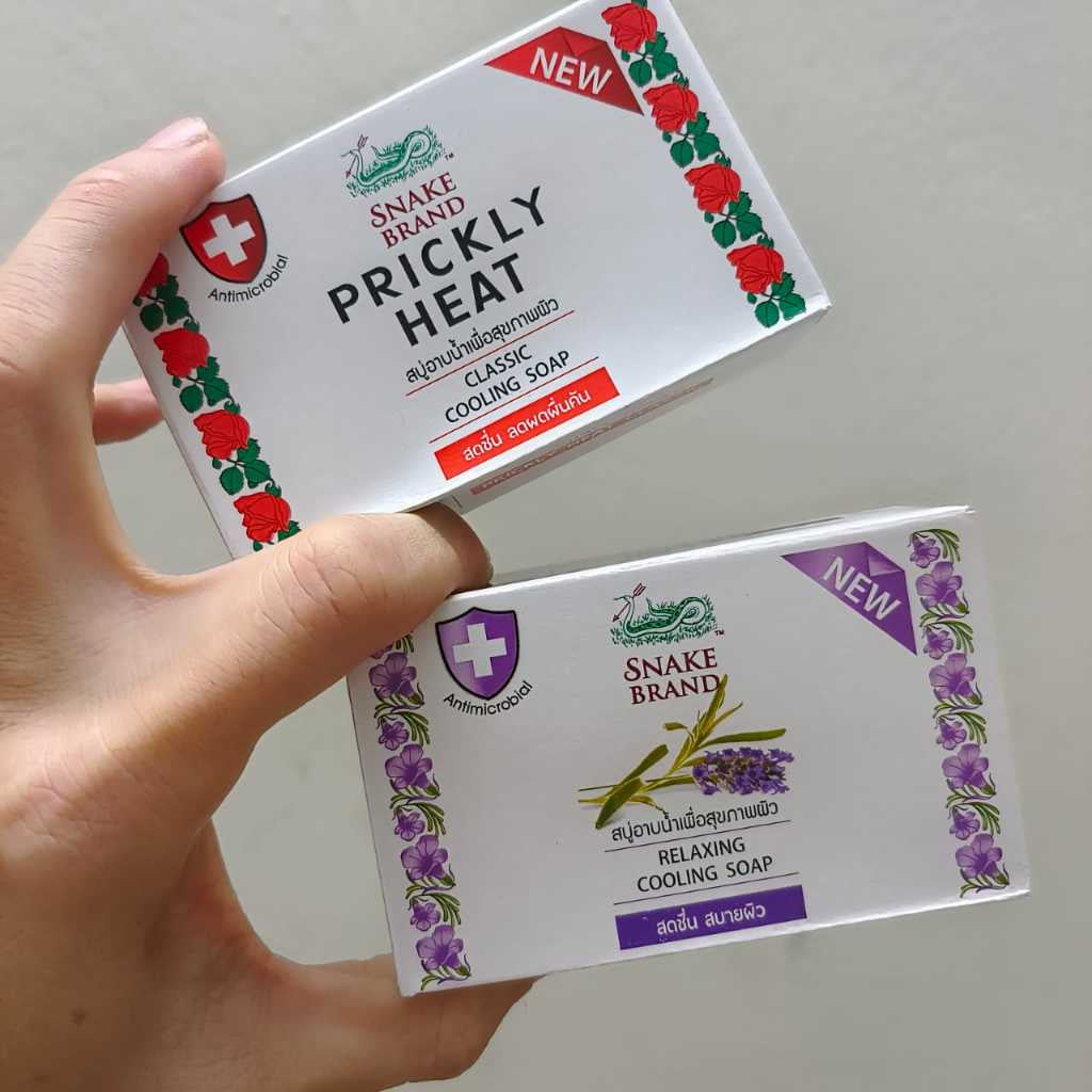 Snake Brand Prickly Heat Soap 100g