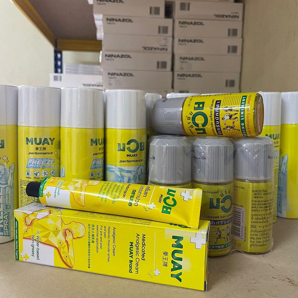 Muay Thai Namman Muay Ointment Oil Spray