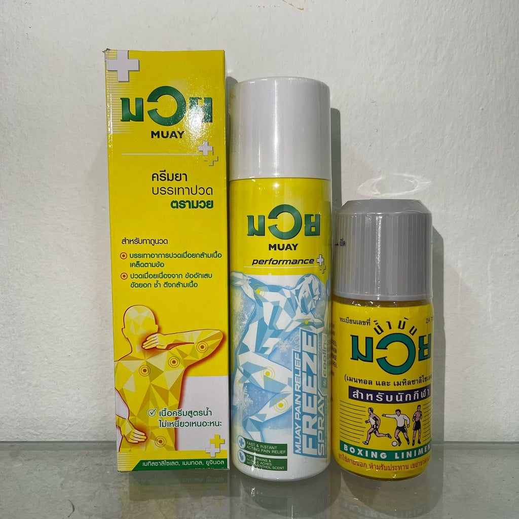 Muay Thai Namman Muay Ointment Oil Spray