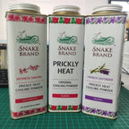 泰国蛇牌爽身粉 280gram Thailand Snake Brand Prickly Heat Cooling Powder Bedak Gatal Snake Brand Herbaceutic Cold Powder