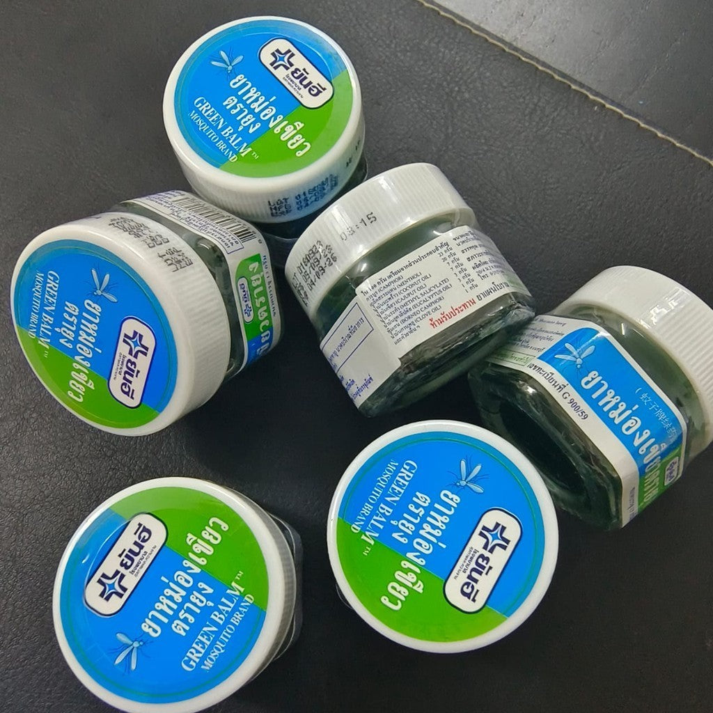 泰国蚊子膏 Yanhee Green Balm Mosquito Brand