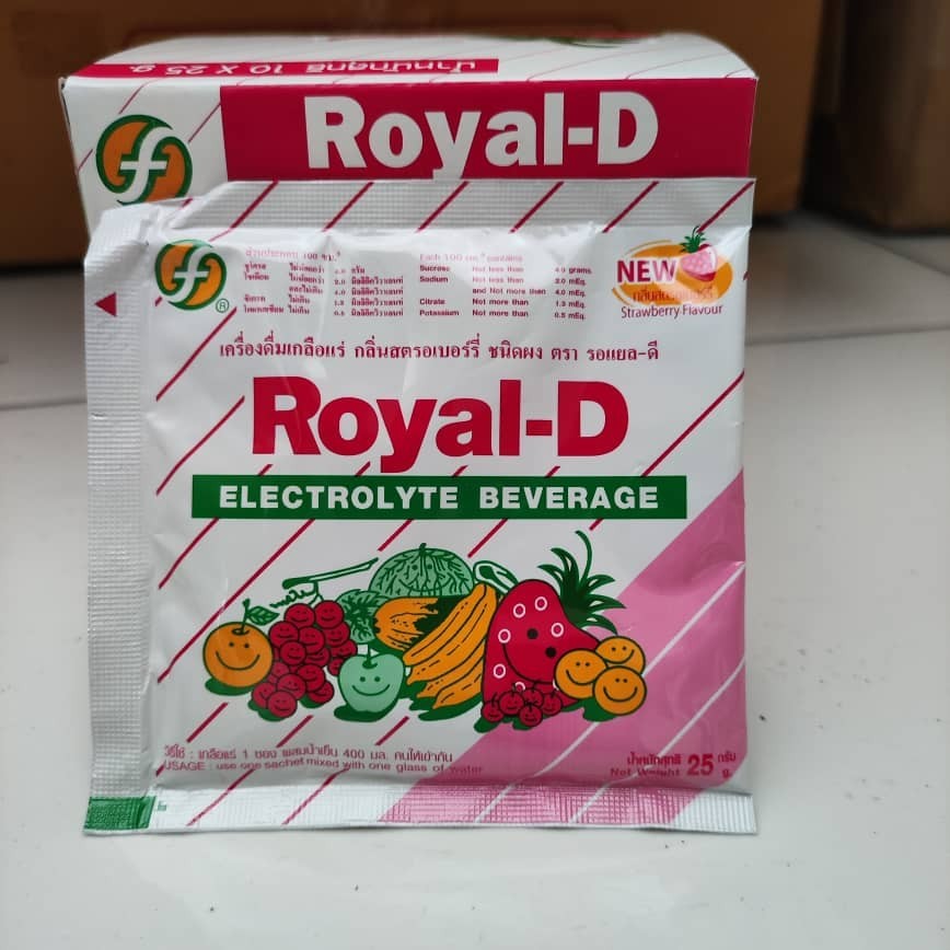 Royal-D Electrolyte Beverage 25g Fruit Flavour
