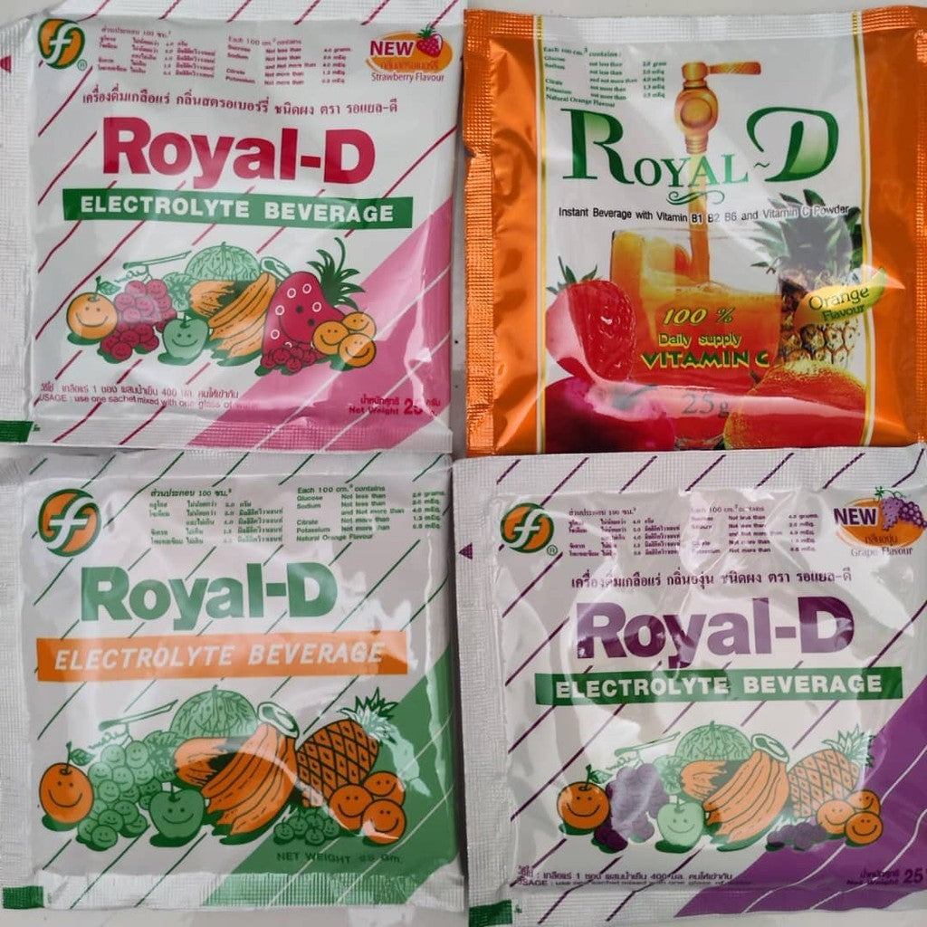 Royal-D Electrolyte Beverage 25g Fruit Flavour