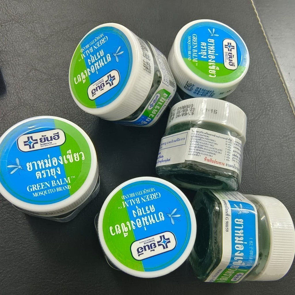 泰国蚊子膏 Yanhee Green Balm Mosquito Brand