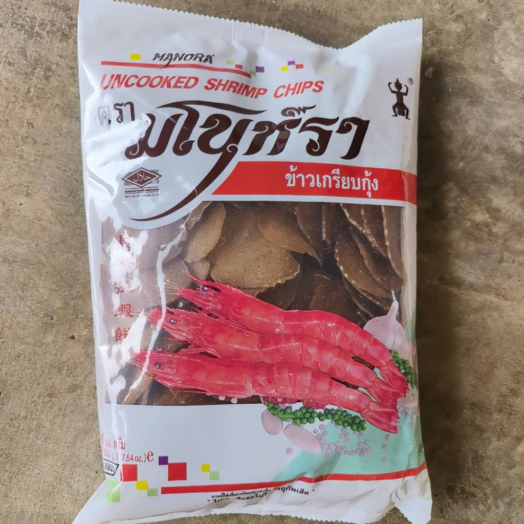 马努拉虾饼 500gram Manora Uncooked Shrimp Chips
