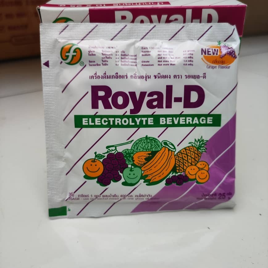 Royal-D Electrolyte Beverage 25g Fruit Flavour