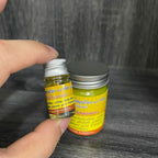 泰国十八罗汉油 Thailand Eighteen Arhat Balm Oil น้ำมันเหลืองเฮียเต็กแ น้ำมันเหลือง