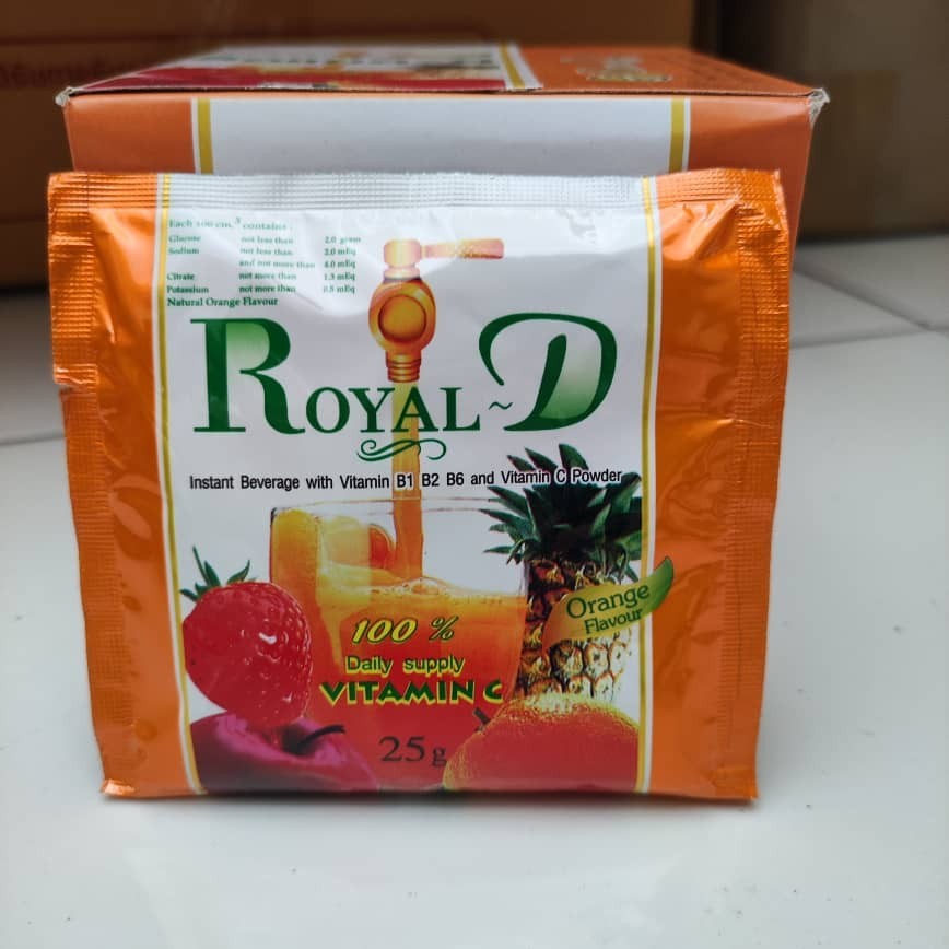 Royal-D Electrolyte Beverage 25g Fruit Flavour