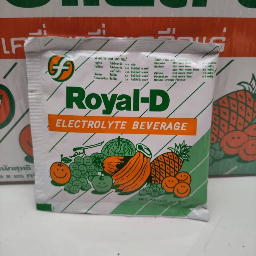 Royal-D Electrolyte Beverage 25g Fruit Flavour